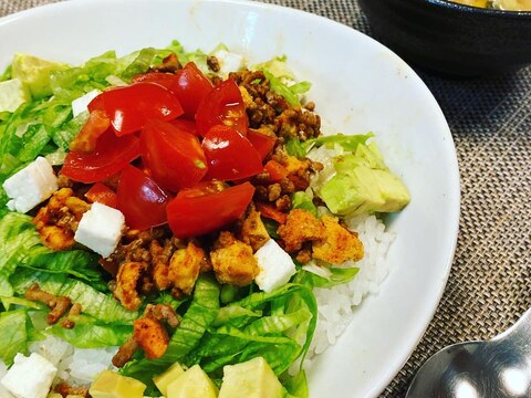 ☆高野豆腐を使ったタコライス☆